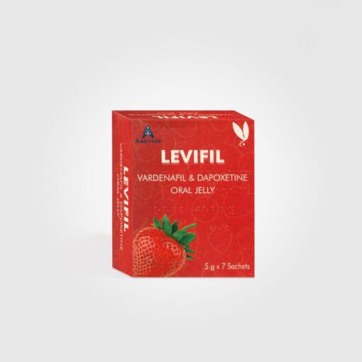 LEVIFIL  Gelatina Viagra Gusto di Fragola Acquistato in Italia